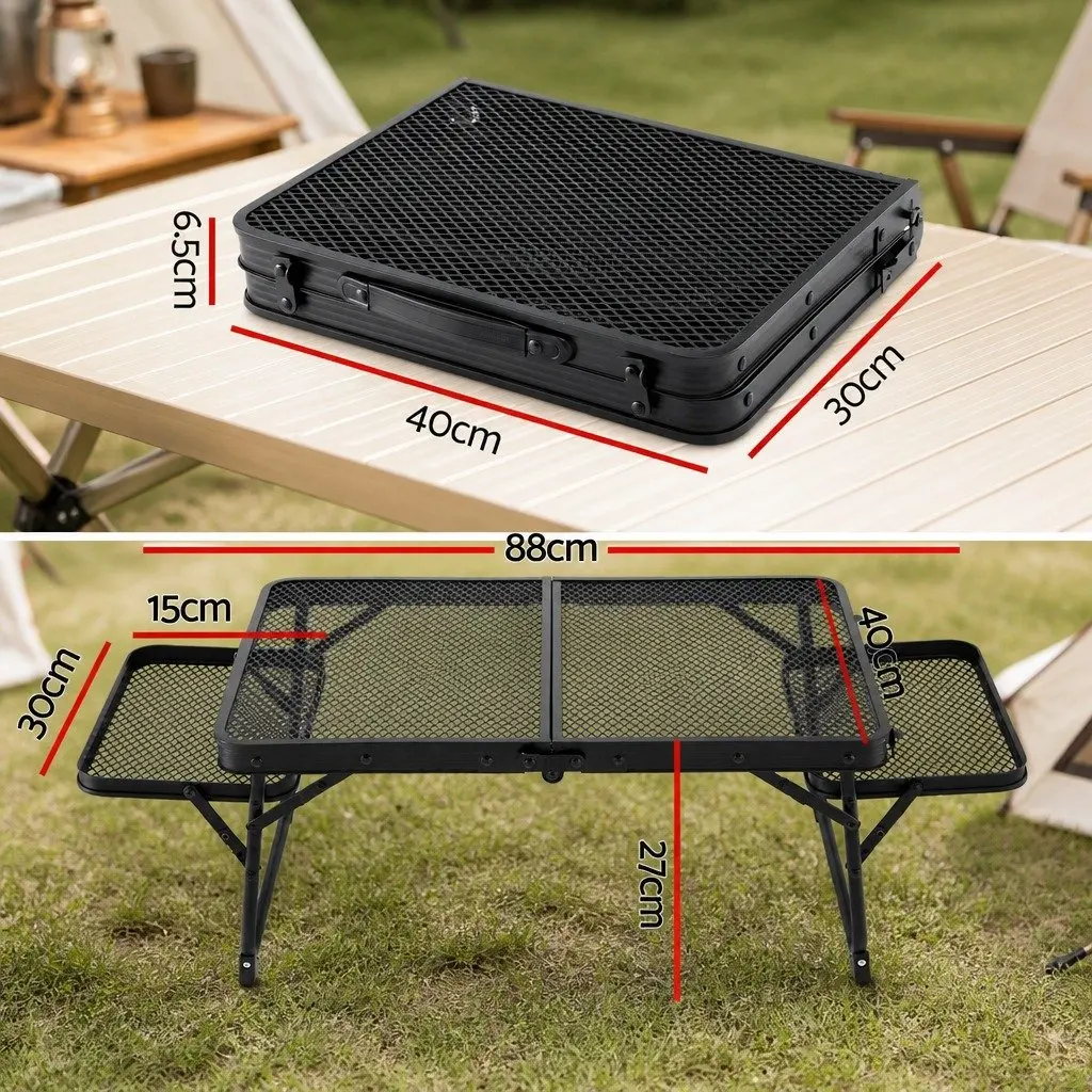 Camping Table Folding Outdoor Portable Mesh Cooking Desktop Lightweight