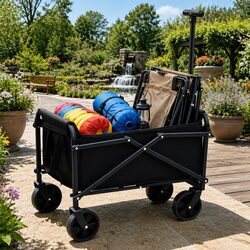 Practical Folding Garden Trolley for All Your Transport Needs