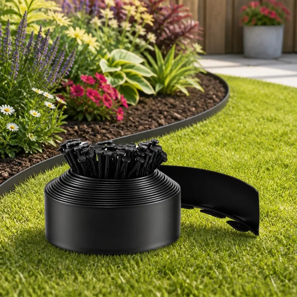 Garden Edging for Lawn and Pathway Definition