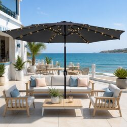 Practical Outdoor Umbrella for Entertaining Spaces