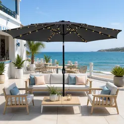Practical Outdoor Umbrella for Entertaining Spaces