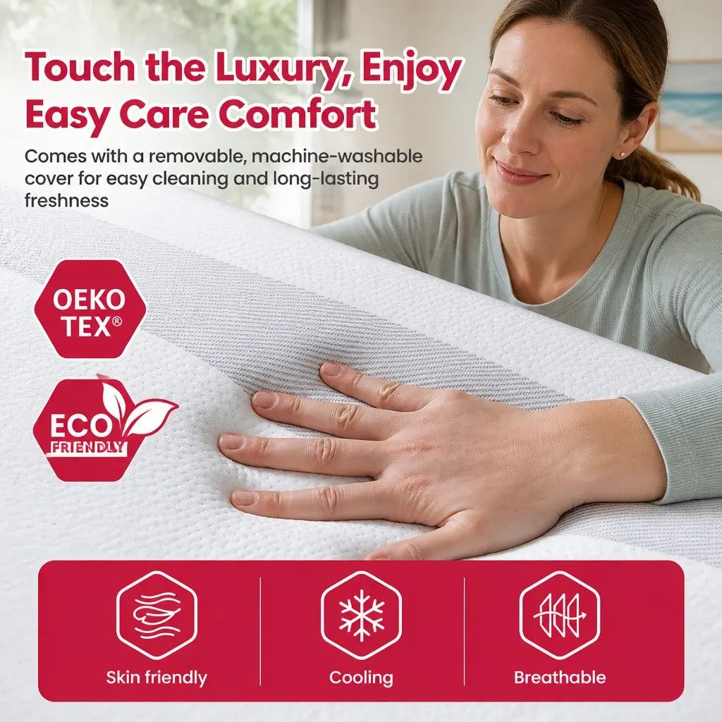 King Size Memory Foam Mattress 20cm for Home Use