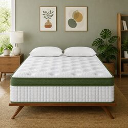 Practical King Single Latex Hybrid Mattress for Any Home