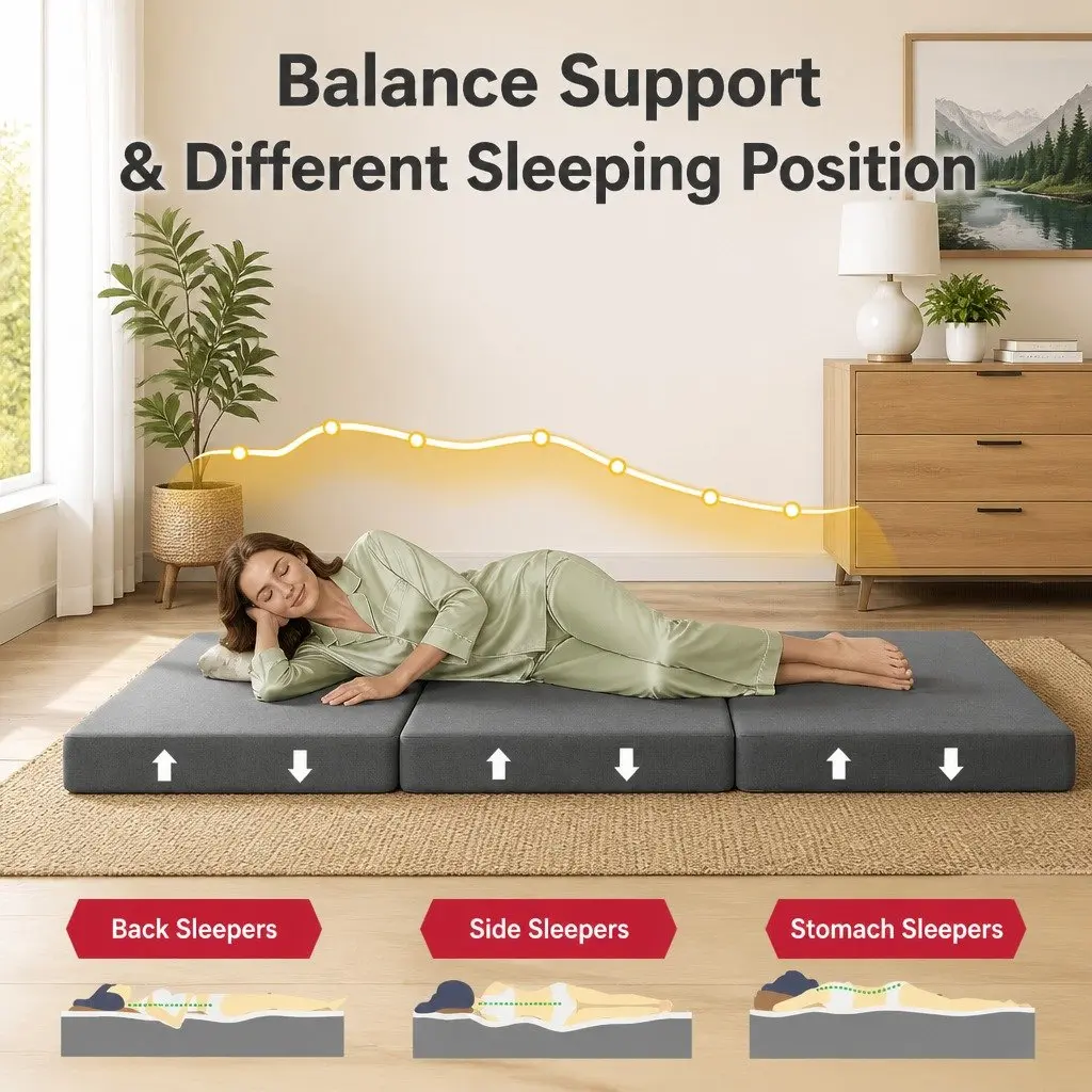 15cm Foam Folding Mattress for Home Use