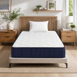 King Single Mattress 26cm Pocket Spring Firm Orthopedic Pressure Relief Home
