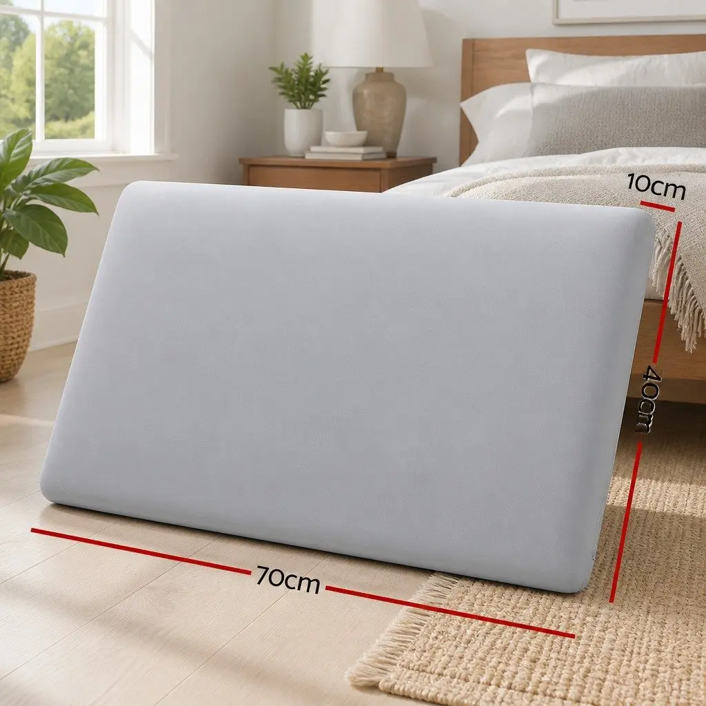 Memory Foam Cooling Pillow Queen Size Solid Core Anti-Clumping Bed Pillow Hot