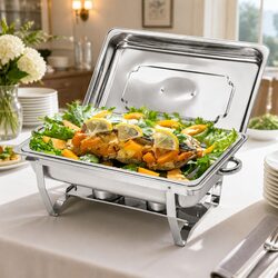 Ideal 9L Chafing Dish for Home Entertaining and Catering