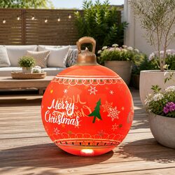 Practical 60cm Christmas Inflatable Ball for Your Yard