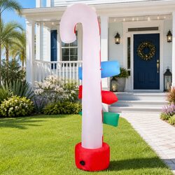 Practical Inflatable Candy Pole for Holiday Celebrations