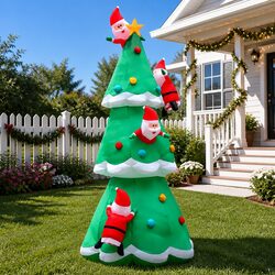 Perfect Inflatable Santa Tree for Holiday Gatherings
