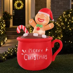 Practical 1.8M Inflatable Cup for Indoor/Outdoor Use