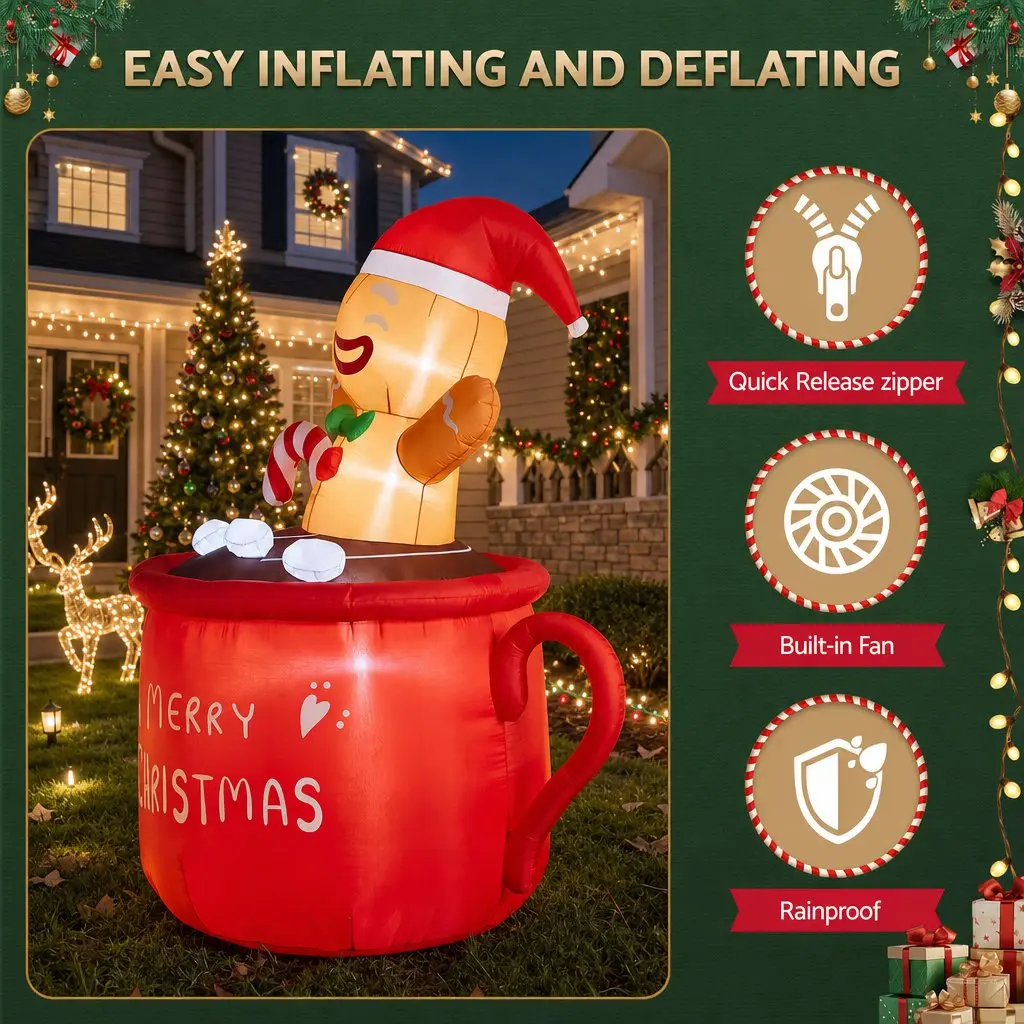 1.8M Inflatable Cup for Indoor/Outdoor Use
