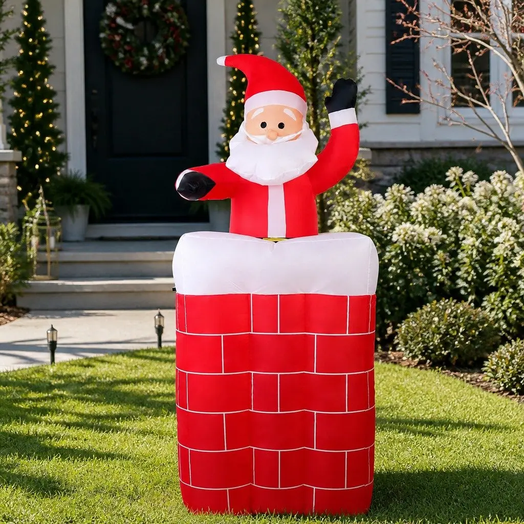 Christmas Inflatable Santa for Holiday Celebrations