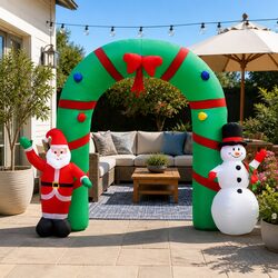 Practical Inflatable Christmas Archway for Your Holidays