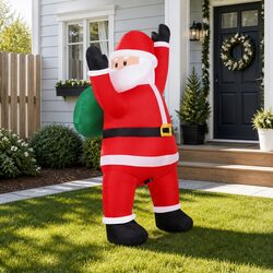 Practical Use Cases for the 1.9M Inflatable Santa