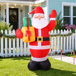 Real Use-Cases for 2.4M Inflatable Santa Decoration
