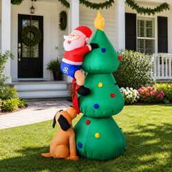 Ideal 1.8M Inflatable Santa for Holiday Celebrations