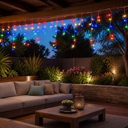 Versatile 20M Icicle Lights for Holiday Celebrations