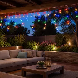 Versatile 20M Icicle Lights for Holiday Celebrations