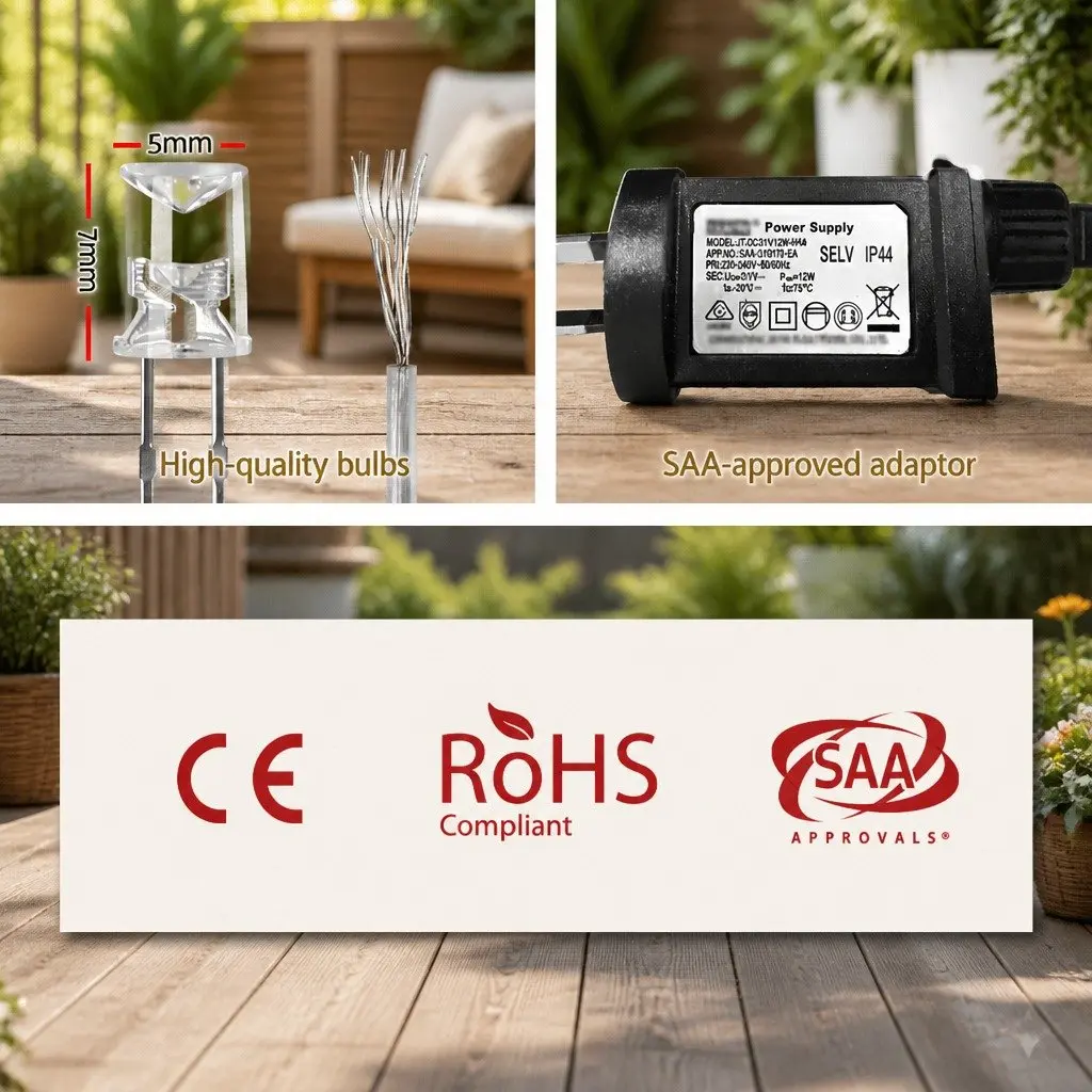 20M LED Icicle Lights for Home Decoration