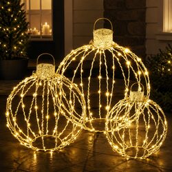 Versatile Christmas Lights Set with 320 LEDs for Indoor and Outdoor Use