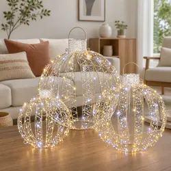 Practical 3 PCS Christmas Lights for Indoor and Outdoor Use