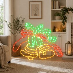 Versatile 216 LED Multicoloured Bell Lights