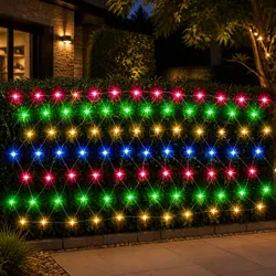 Practical 600 LED Multicolour Net Lights for Events