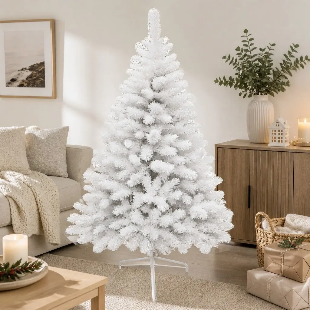 Christmas Tree PVC 1.5M White Compact Decor