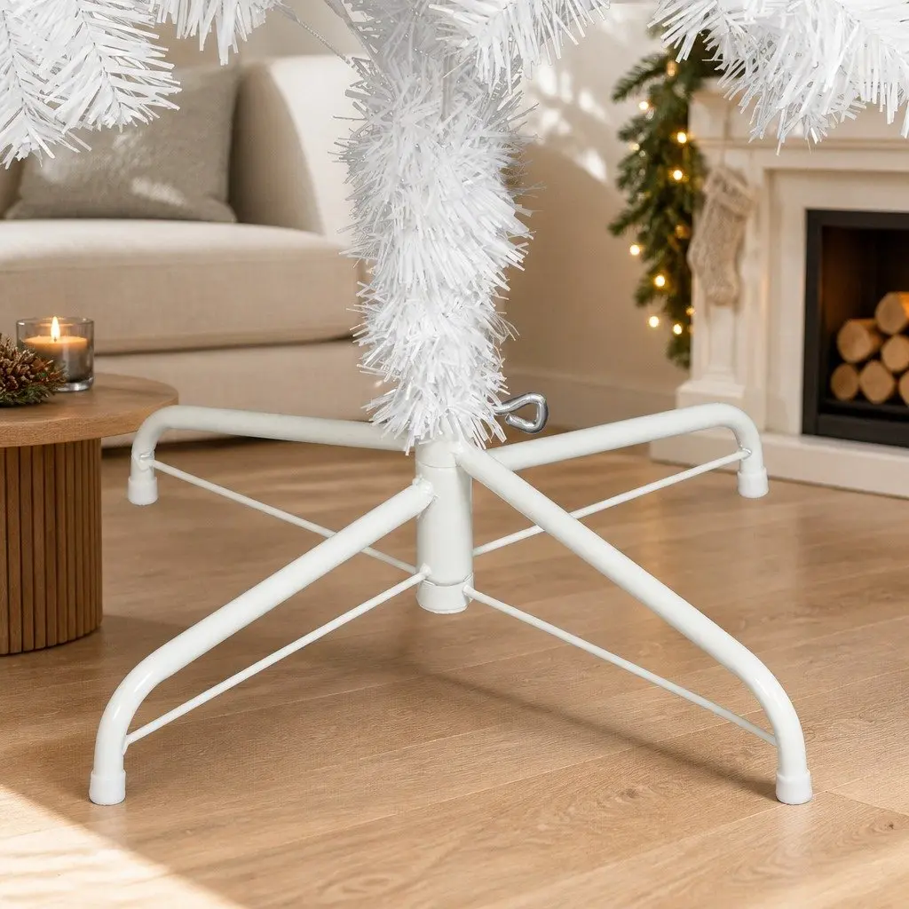 Christmas Tree PVC 1.5M White Compact Decor