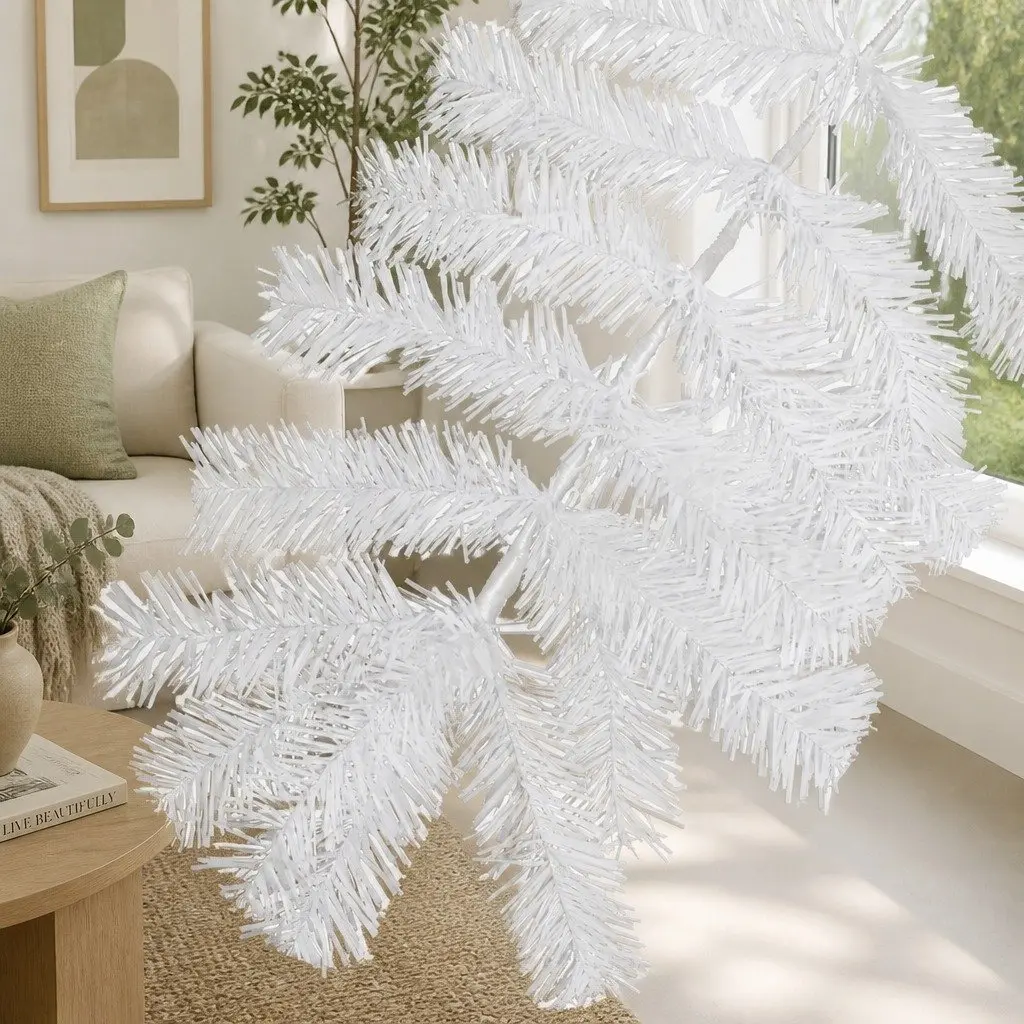 Christmas Tree PVC 1.5M White Compact Decor