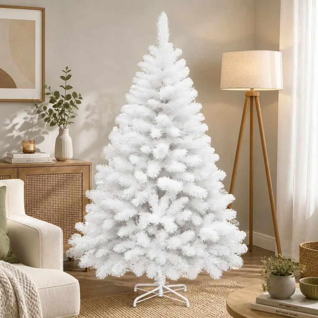 Christmas Tree PVC 1.5M White Compact Decor