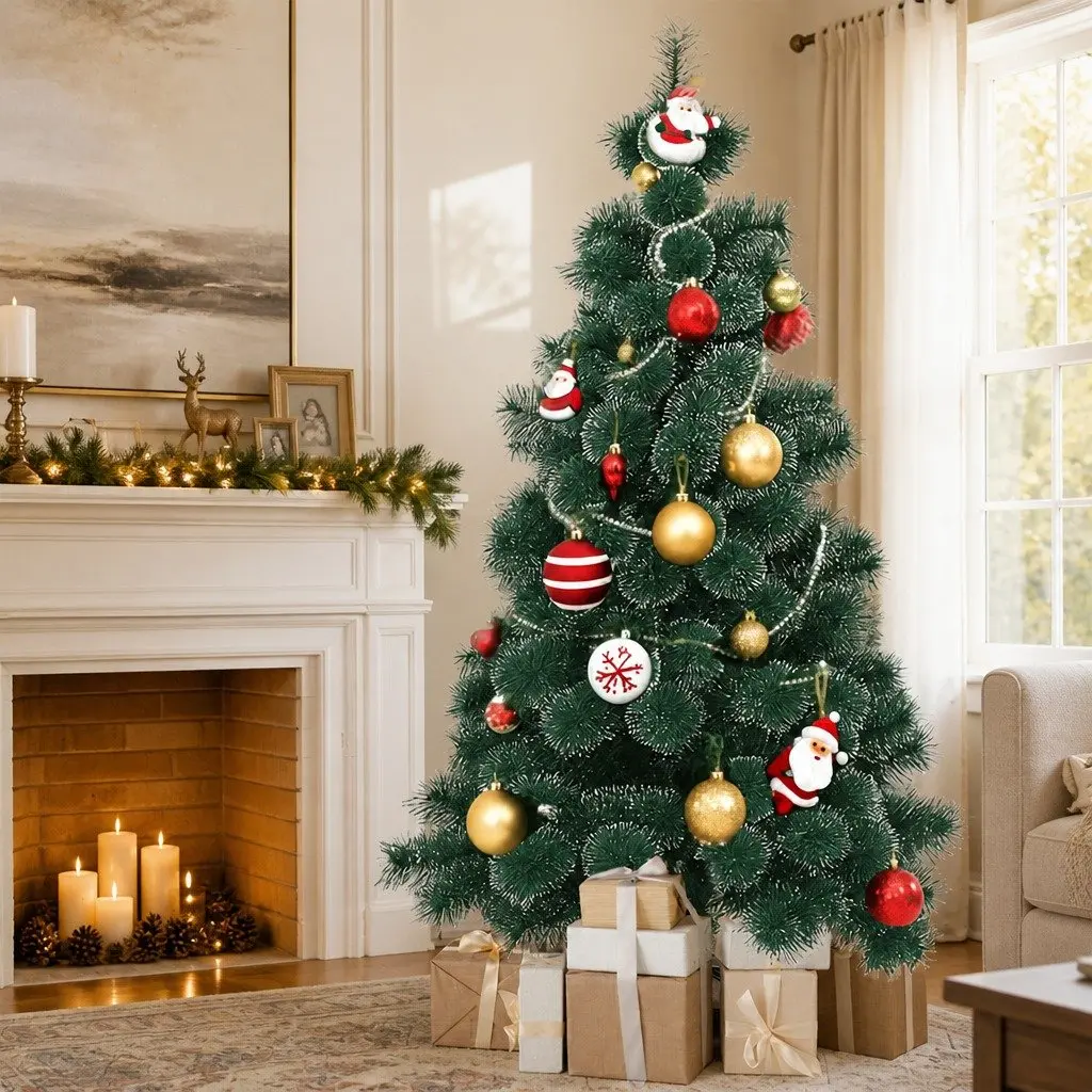 180cm Christmas Tree for Indoor and Covered Outdoor Use