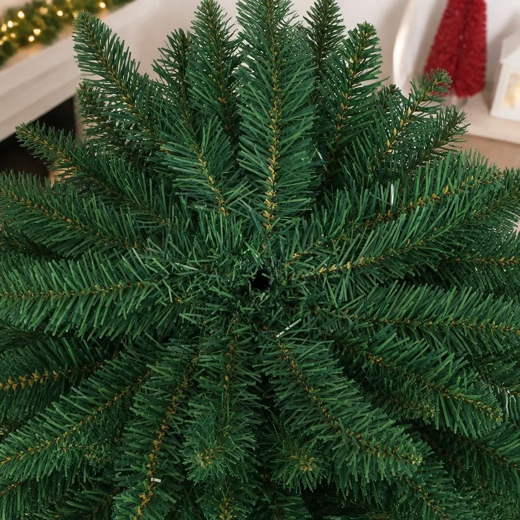 Pencil Christmas Tree Slim Artificial 2.1M Green PVC Indoor Outdoor Decorations