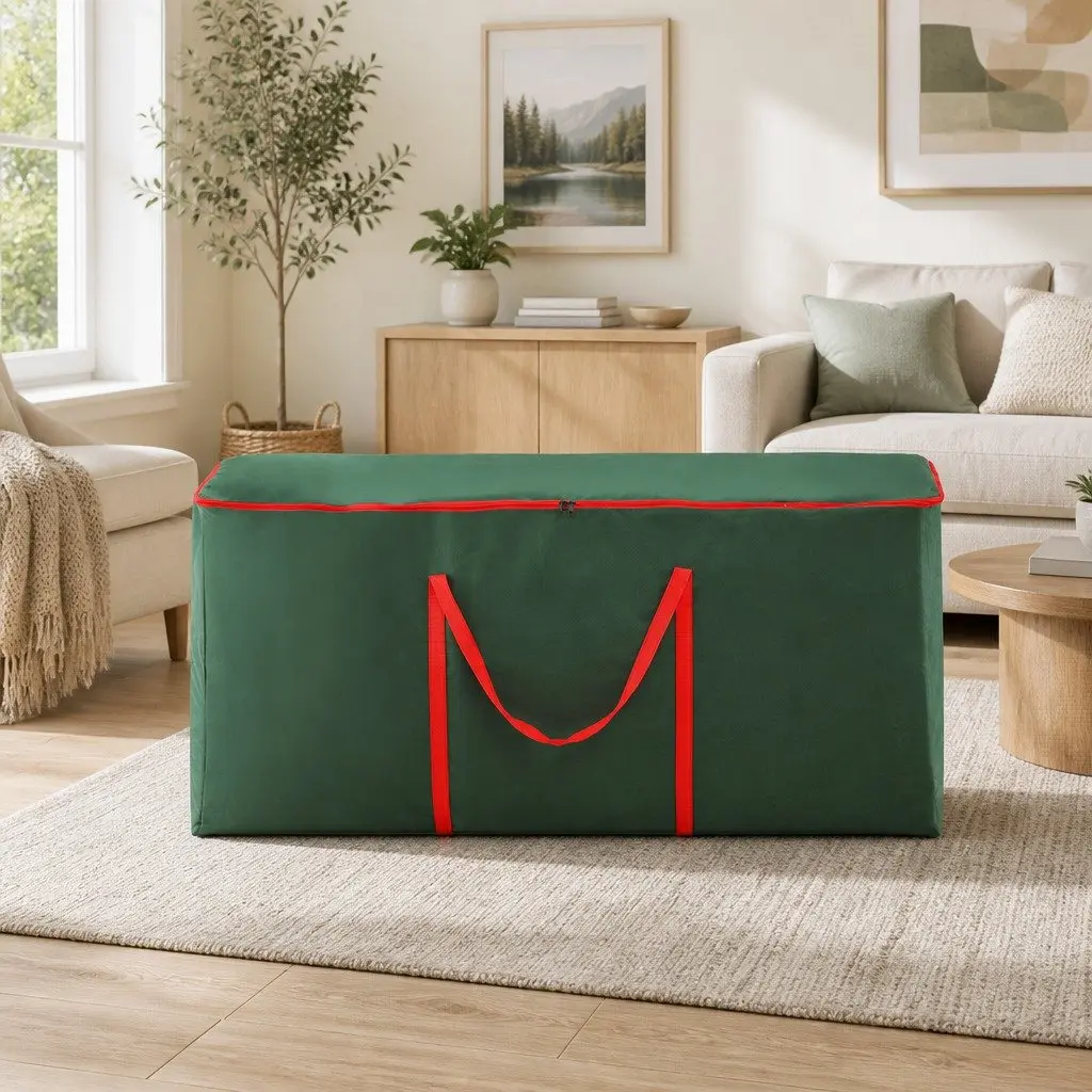 Christmas Tree Storage Bag Oxford Fabric 8ft Green