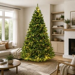 Practical Use of 8FT Pre-lit Christmas Tree in Your Home