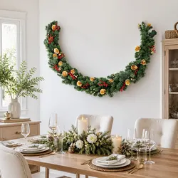 Practical 1.8M Christmas Garland for Any Setting
