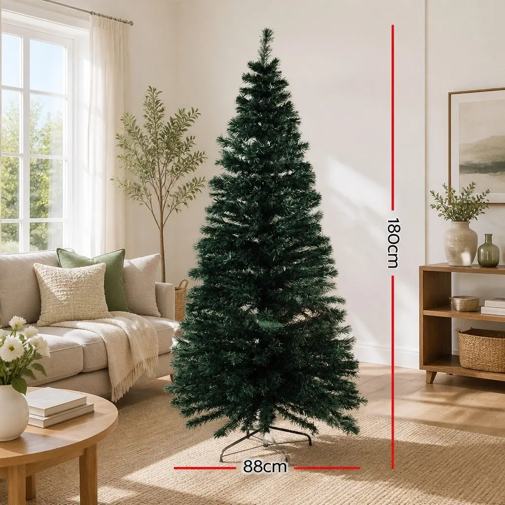 6ft Optic Fibre LED Christmas Tree Warm White
