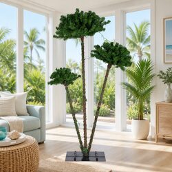 Practical 3-in-1 LED Palm Tree for Your Holiday Needs