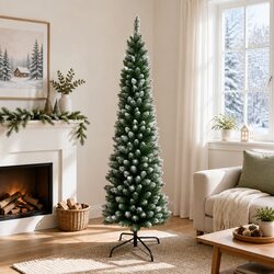 Versatile 1.8m Christmas Tree for Holiday Gatherings