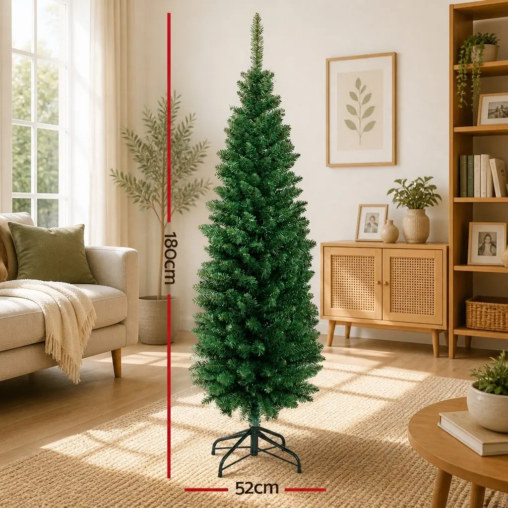 Artificial Christmas Tree PVC 1.8m Green 300 Tips