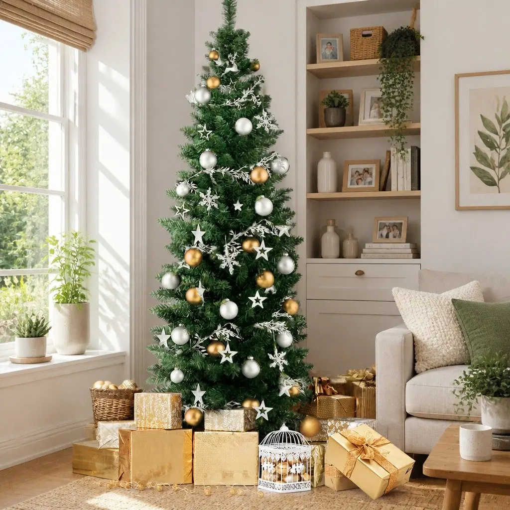 Artificial Christmas Tree PVC 1.8m Green 300 Tips