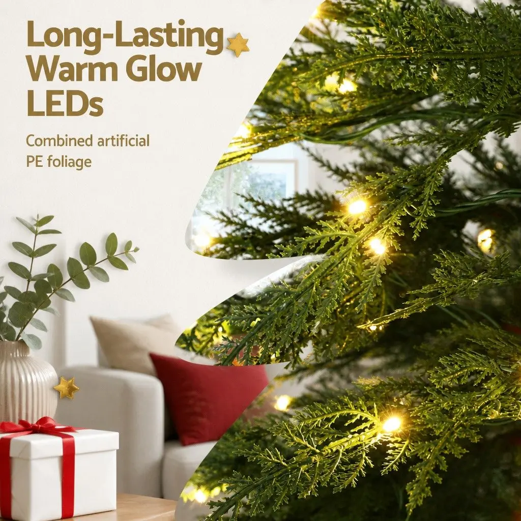 Christmas Tree 1.5M LED Xmas Tree Sparse 263 Tips Pre-Lit Party Home Decoration