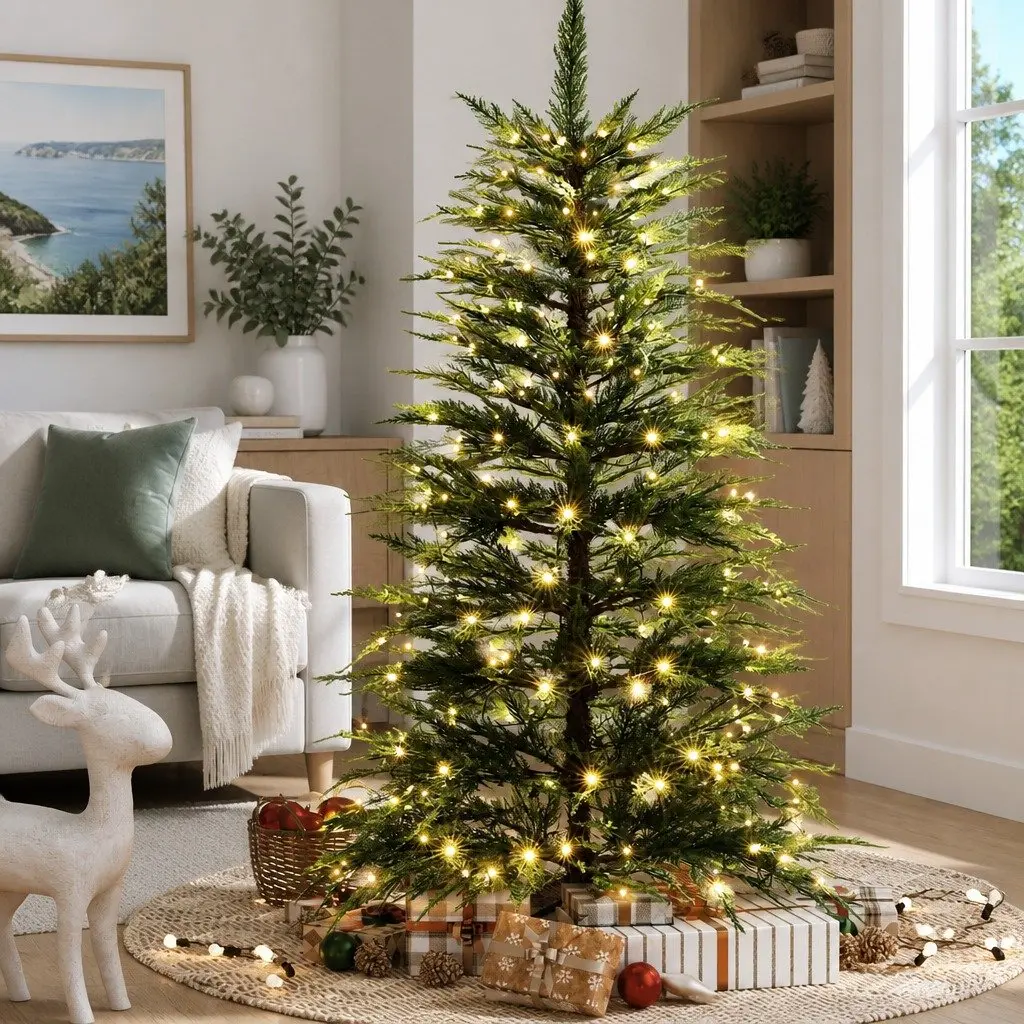 Christmas Tree 1.5M LED Xmas Tree Sparse 263 Tips Pre-Lit Party Home Decoration