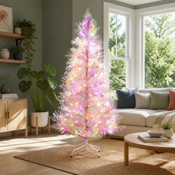 LED Christmas Tree 1.8M 180cm 200 Lights 8 Modes Multi Color Decorative Holiday