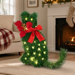 Practical Cat Christmas Wreath for Festive Cheer