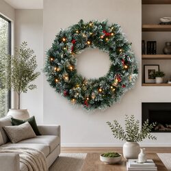60cm Christmas Wreath for Your Holiday Celebrations