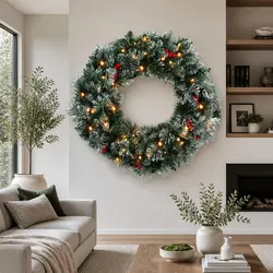 60cm Christmas Wreath for Your Holiday Celebrations