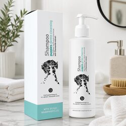Soft Coat Dog Shampoo for Puppies 250ml - Practical Bath Time