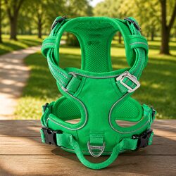 No Pull Dog Harness XS Reflective Breathable Mesh Easy On Off Pet Control